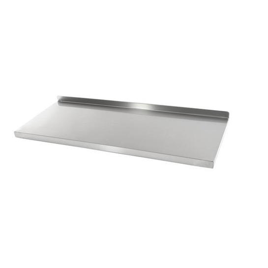 GastroHero Edelstahl Wandregal 80x40 cm - Hängeregal für Küche & Gastronomie mit 1 Ablageboden