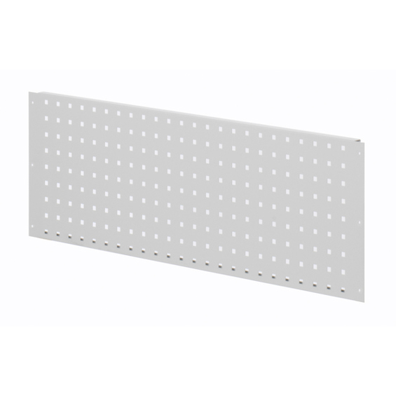 RasterPlan® Regalrückwand Lochplatte RAL 7035 - H450 x B1000mm inkl. Quertraverse