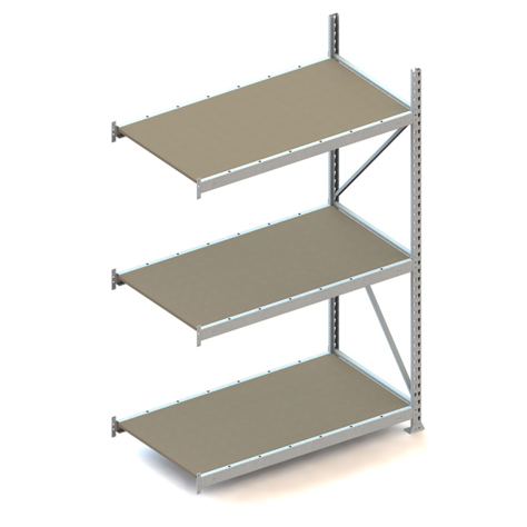 Mini Rack MR AR 2200 x 1400 x 800 - Palettenregal mit Spanplatten und 3 Böden