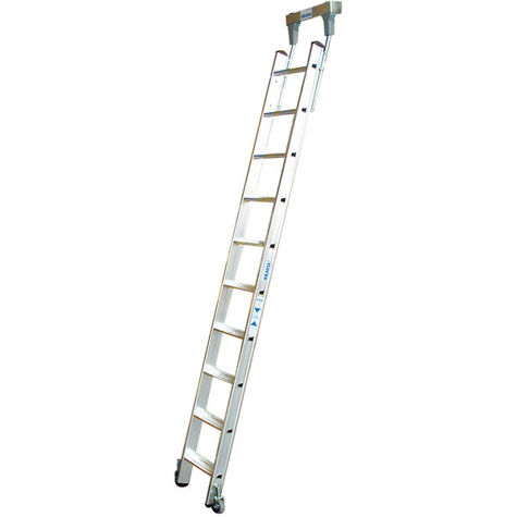 STABILO Regalleiter Rundrohr - 1x10 Stufen