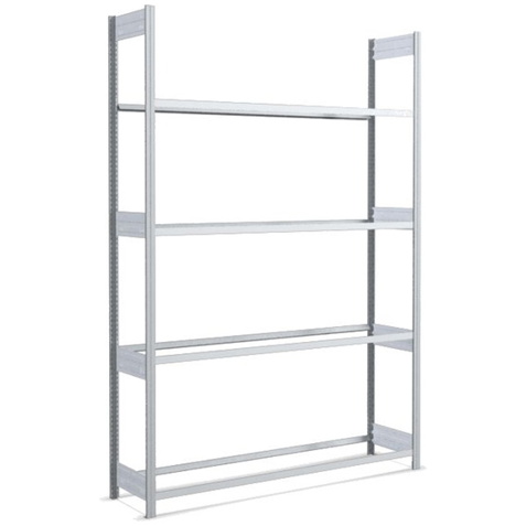 BITO Reifenregal 2499x1558x424 mm - 4 Ebenen - Vielseitig und Platzsparend