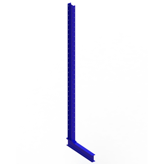 KR Ständer IPE 140 Einseitig 3000 x 600 - Enzianblau RAL 5010 - Komplettset Multistrong M
