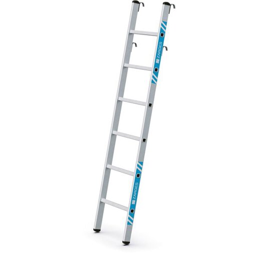Stella LH - LM Sprossen-Regalleiter mit 6 Sprossen