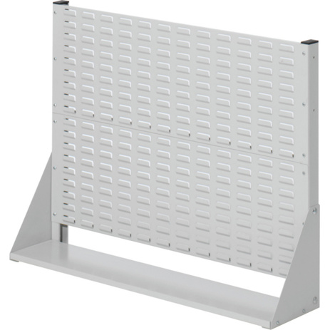 Ständer-Systemeinheit Mod. 20 - HxBxT 760x1000x240 mm - Farbe RAL 7035 (Lichtgrau) - Ständerregal