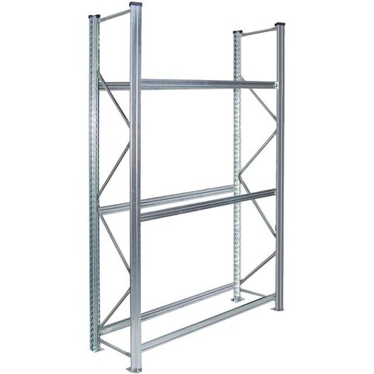 3-Ebenen Reifenregal für bis zu 24 Reifen – Verzinkt & Stecksystem | BxTxH 1280x425x2000 mm