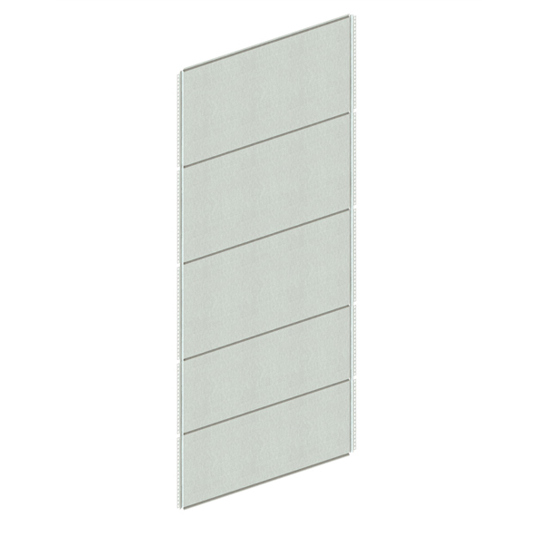CLIP Rückwand 3000 x 1300 mm - Komplettset für Lagerregale