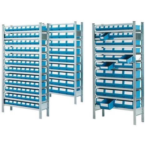 Ordnungsregal Grundfeld - 5 Fachböden - Unbestückt - 1060x525x2000 mm