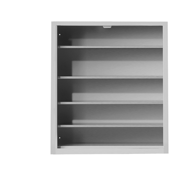Ordnungsregal zur Selbstbestückung - Türlos - Breite 690 mm - Modell KB8701
