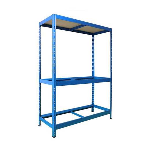 Reifenregal Blau - 180 x 130 x 50 cm | Reifenserviceregal