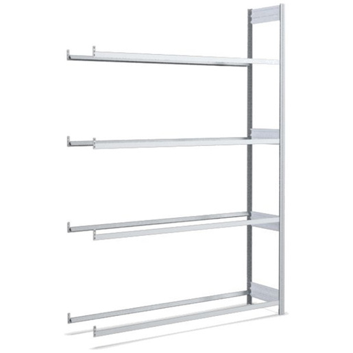 BITO Reifenregal 4 Ebenen - 2499x1508x424 mm - Für lose Reifen