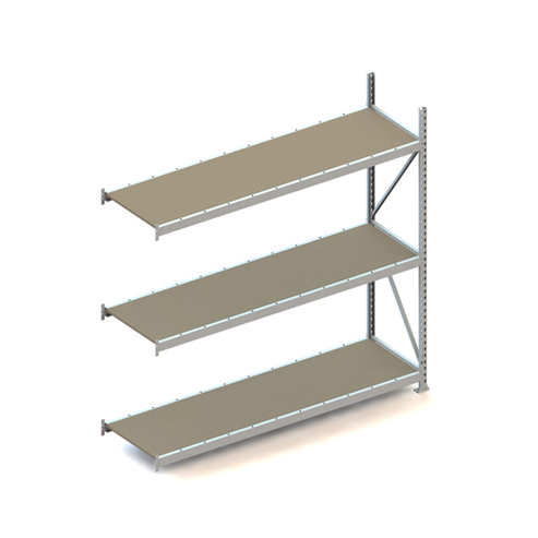 MINI-RACK MR AR 2200 x 2200 x 650 - Palettenregal mit 3 Böden und Spanplatten