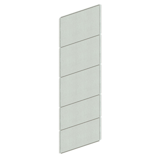 CLIP Rückwand für Lagerregal - 3000 x 1000 mm - Komplettset