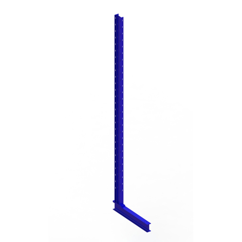KR Ständer IPE 120 - Einseitiges Kragarmregal 3000 x 600mm in RAL 5010 Enzianblau - Multistrong L