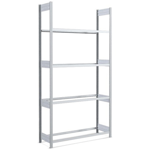 BITO Reifenregal 4 Ebenen - 2499 x 1358 x 424 mm, vz/lose FP