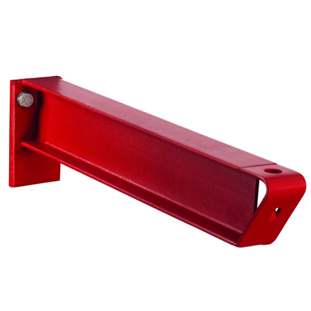 K 3000 Kragarm mit Vorrichtung für Steckstift - 605 mm | 740 kg | RAL 3000 - geeignet für IPE 120/140/160